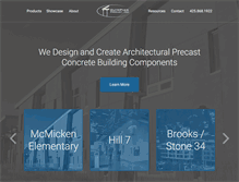 Tablet Screenshot of olyprecast.com
